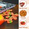 4E's Novelty Mini Pumpkin Erasers Bulk 144 pcs - Halloween Erasers for Kids, Non-Toxic Small Rubber Erasers for Classroom Rewards, School Prizes, Trick or Treat Candy Alternative, Party Favors